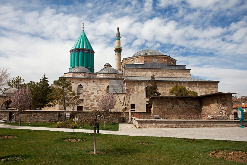 Mevlana Museum and Mausoleum in Konya