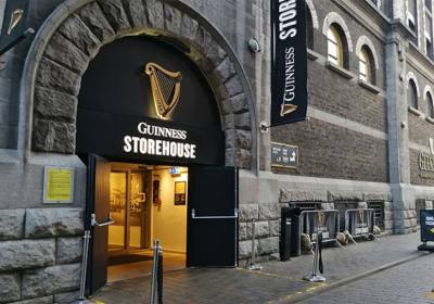 爱尔兰 | 健力士黑啤展览馆 (Guinness storehouse)